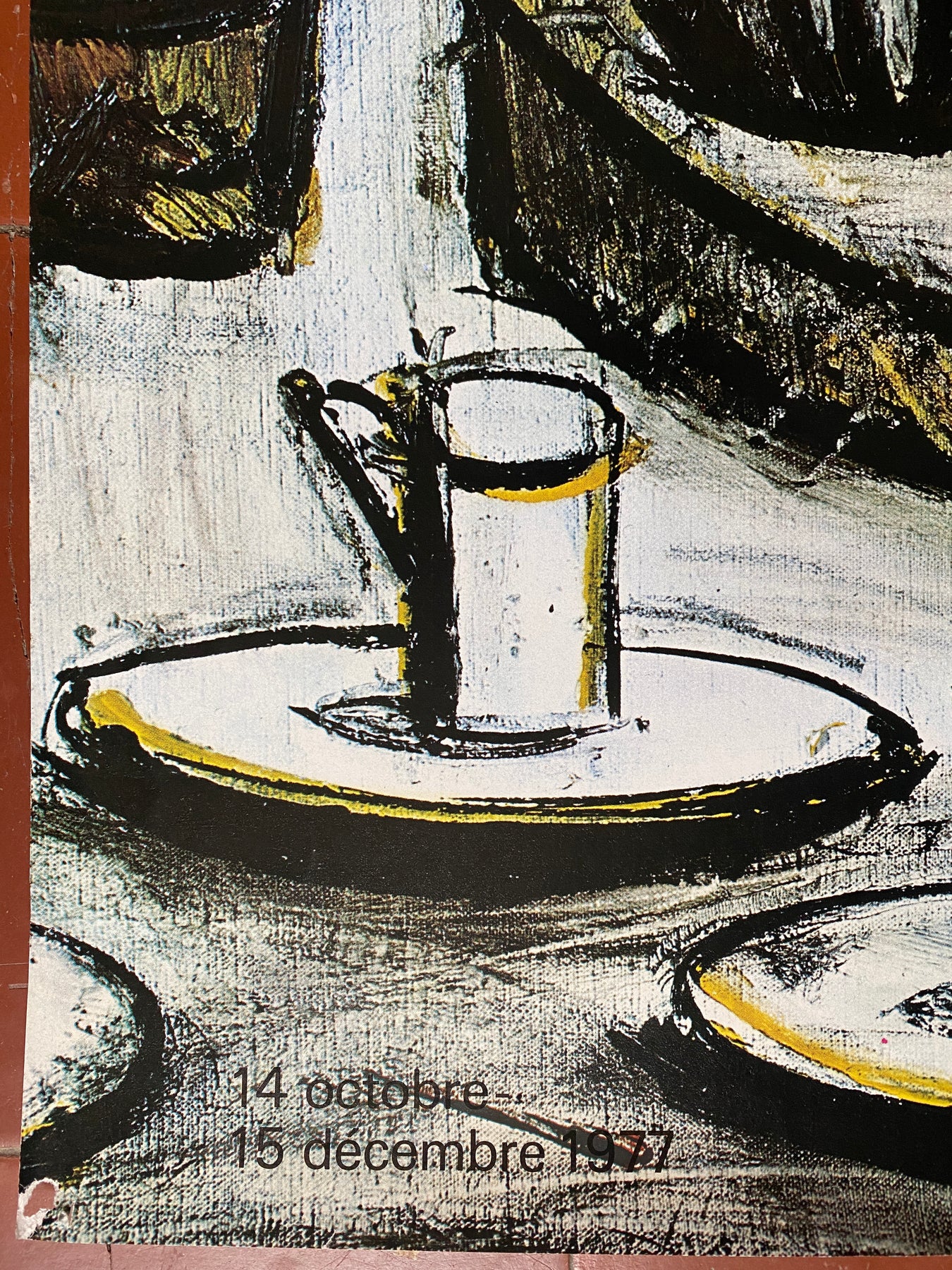 BERNARD BUFFET Exhibition Poster Maurice Garnier Gallery 58x78cm 1977