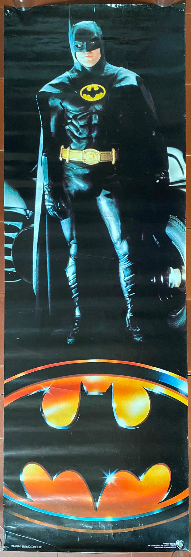 US ポスター BATMAN ジャック・ニコルソン ティム・バートン マーベル DC コミックス ドアパネル 50x150cm 2